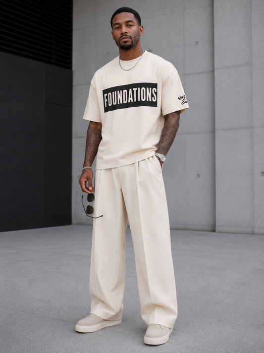 Saved-ish Soul "FOUNDATIONS" Boxy Tee