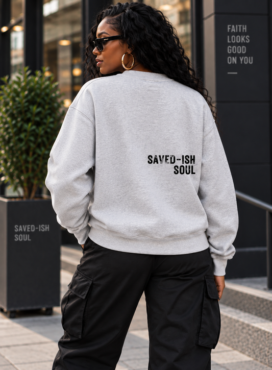 Saved-ish Soul "Heaven Made" Oversized Sweatshirt