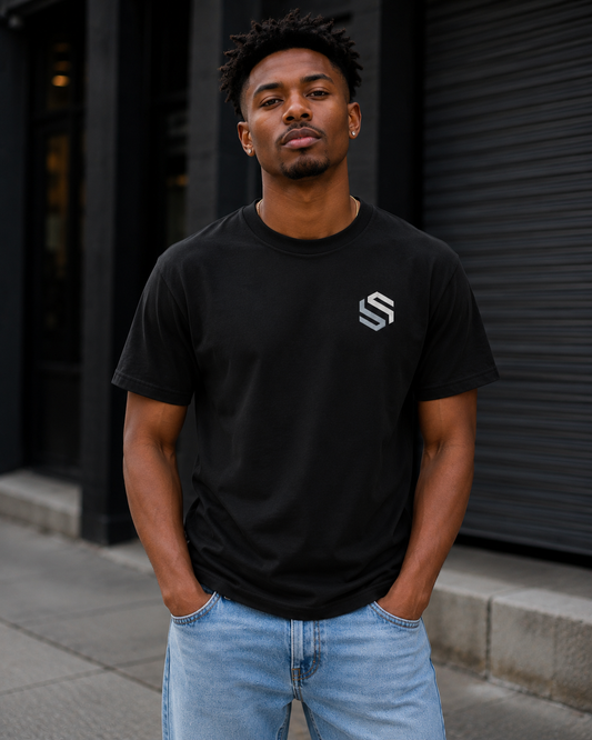 Saved-ish Soul "Logo" Embroidered T-Shirt