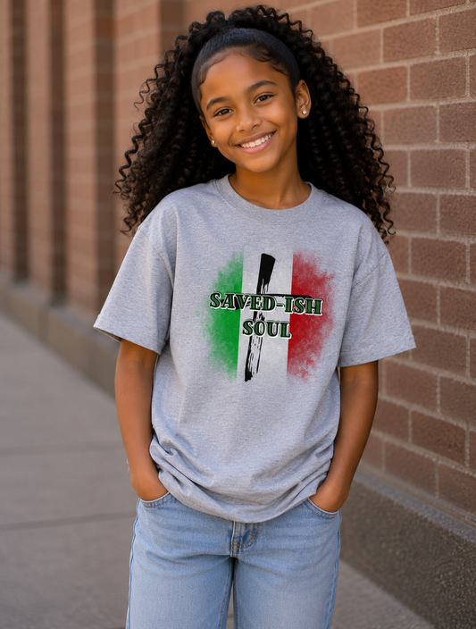 Saved-ish Soul "Cross" Youth T-Shirt
