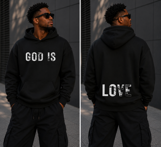 Saved-ish Soul "God Is" Oversized Hoodie