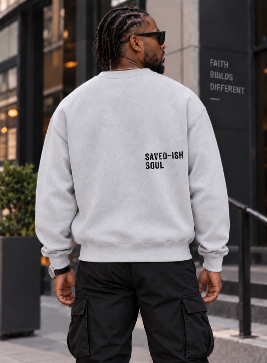 Saved-ish Soul "Heaven Made" Oversized Sweatshirt