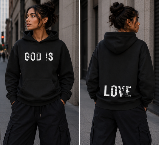 Saved-ish Soul "God Is" Oversized Hoodie
