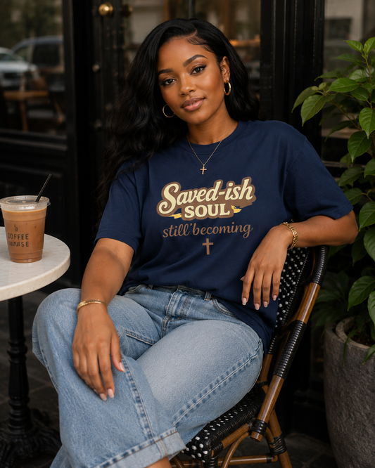 Saved-ish Soul "Still Becoming" T-Shirt