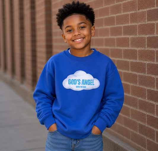 Saved-ish Soul "God's Angel" Youth Sweatshirt