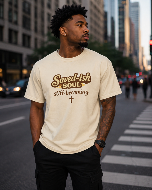 Saved-ish Soul "Still Becoming" T-Shirt