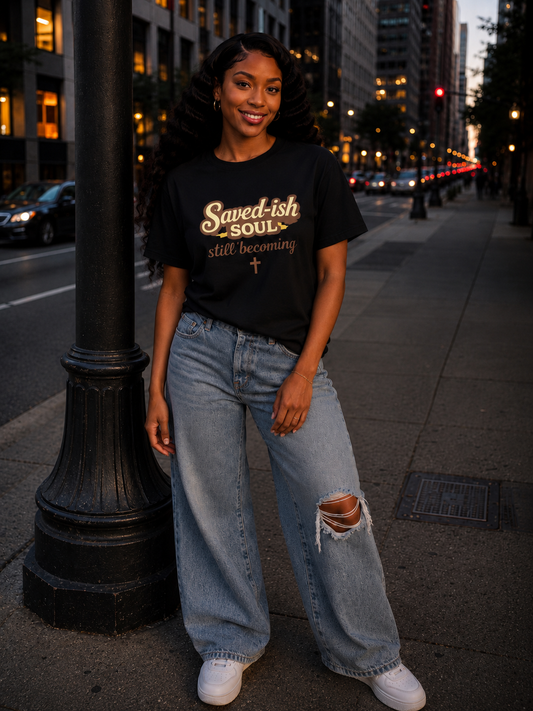 Saved-ish Soul "Still Becoming" T-Shirt