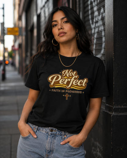 Saved-ish Soul "Not Perfect" T-Shirt