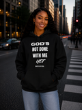 Saved-ish Soul “God’s Not Done With Me Yet” Oversized Hoodie