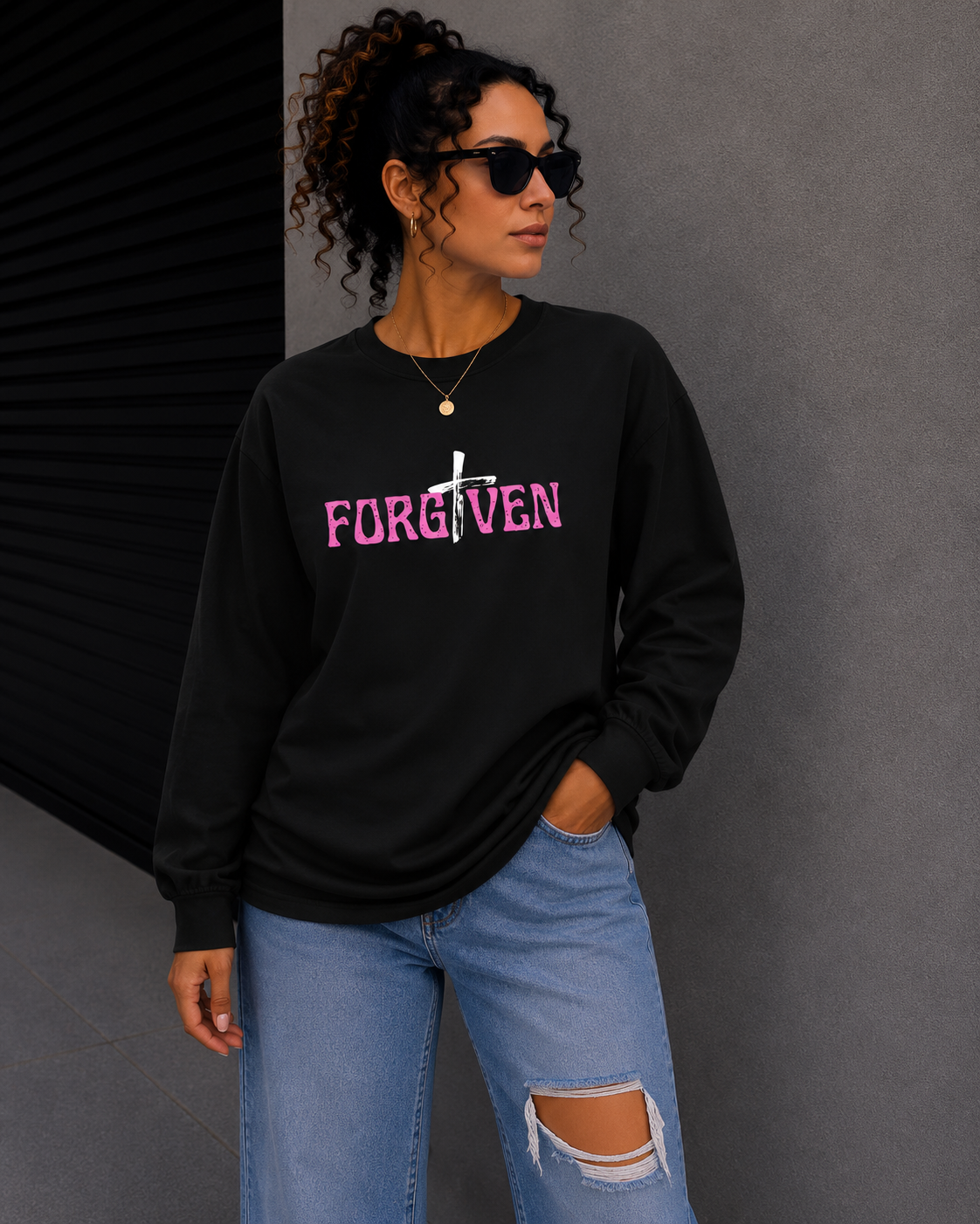 Saved-ish Soul "Forgiven" L/S T-Shirt