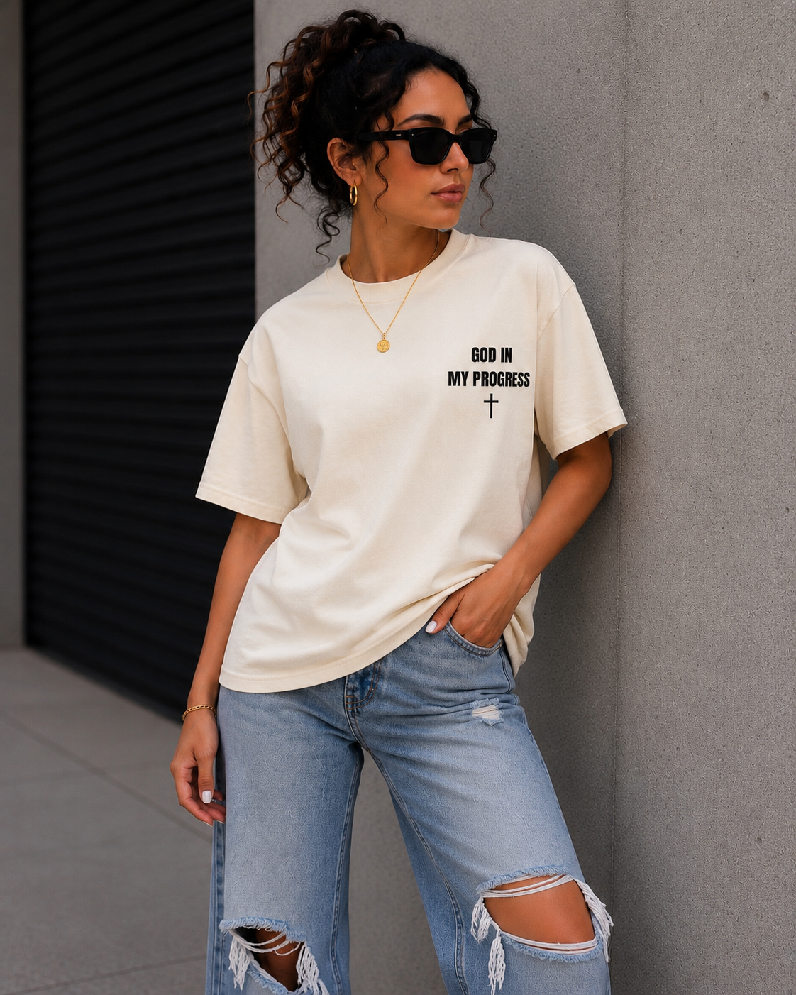 Saved-ish Soul "God In My Process" T-Shirt