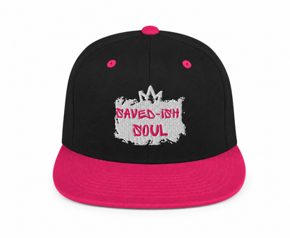 Saved-ish Soul Logo Embroidered Snapback Hat