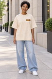 Saved-ish Soul "Faith, Grace, Growth" Snow Washed Oversized T-Shirt
