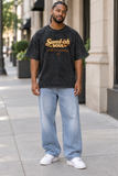 Saved-ish Soul "Still Becoming" Snow Washed Oversized T-Shirt