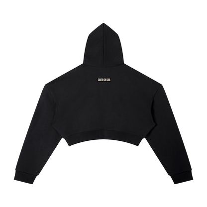 Saved-ish Soul "Foundations" Essential Cropped Hoodie