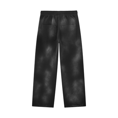 Saved-ish Soul Sunfade Wide Leg Fleece Sweatpants
