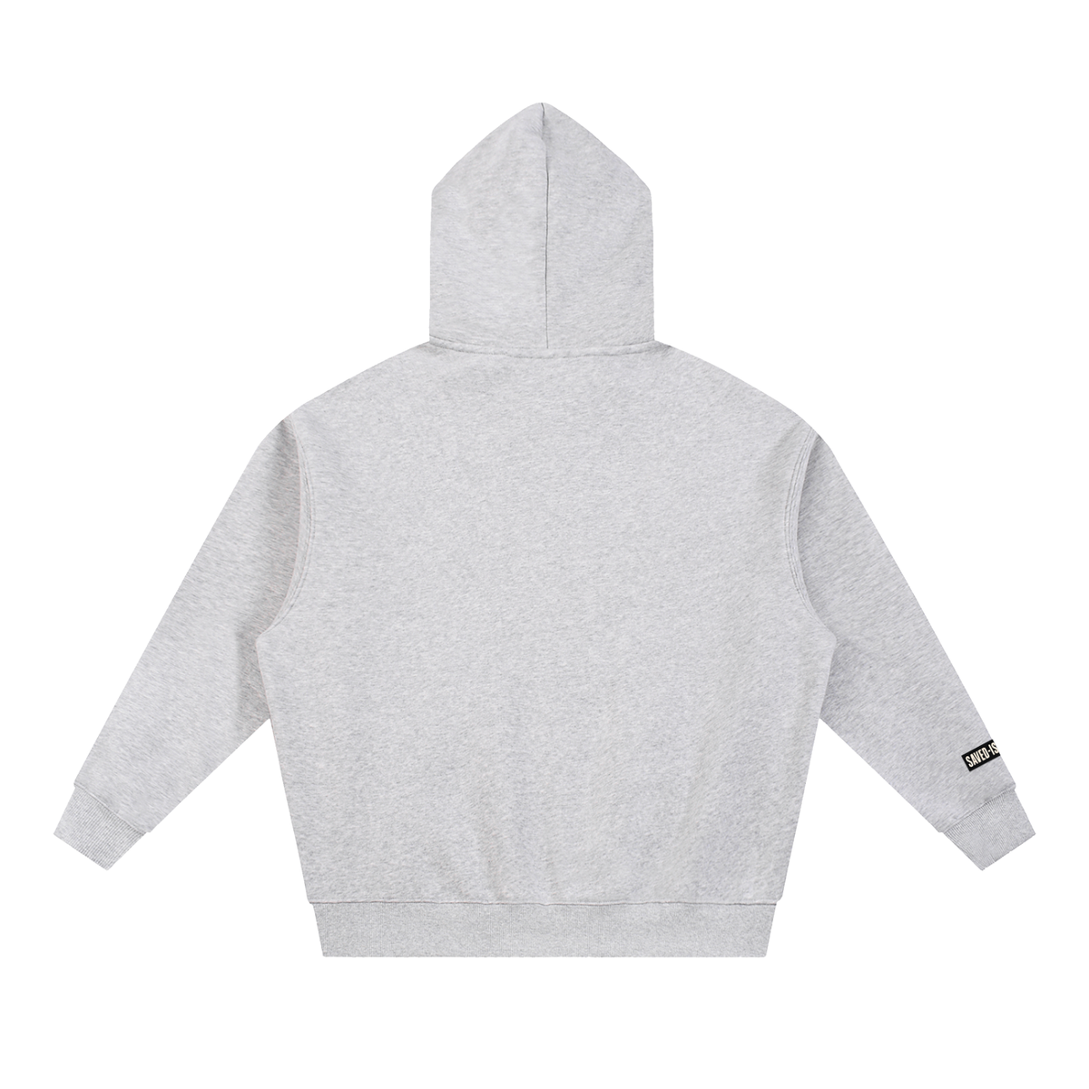 Saved-ish Soul "Growth Foundations" Oversized Boxy Fleece Hoodie