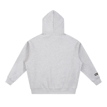 Saved-ish Soul "Growth Foundations" Oversized Boxy Fleece Hoodie