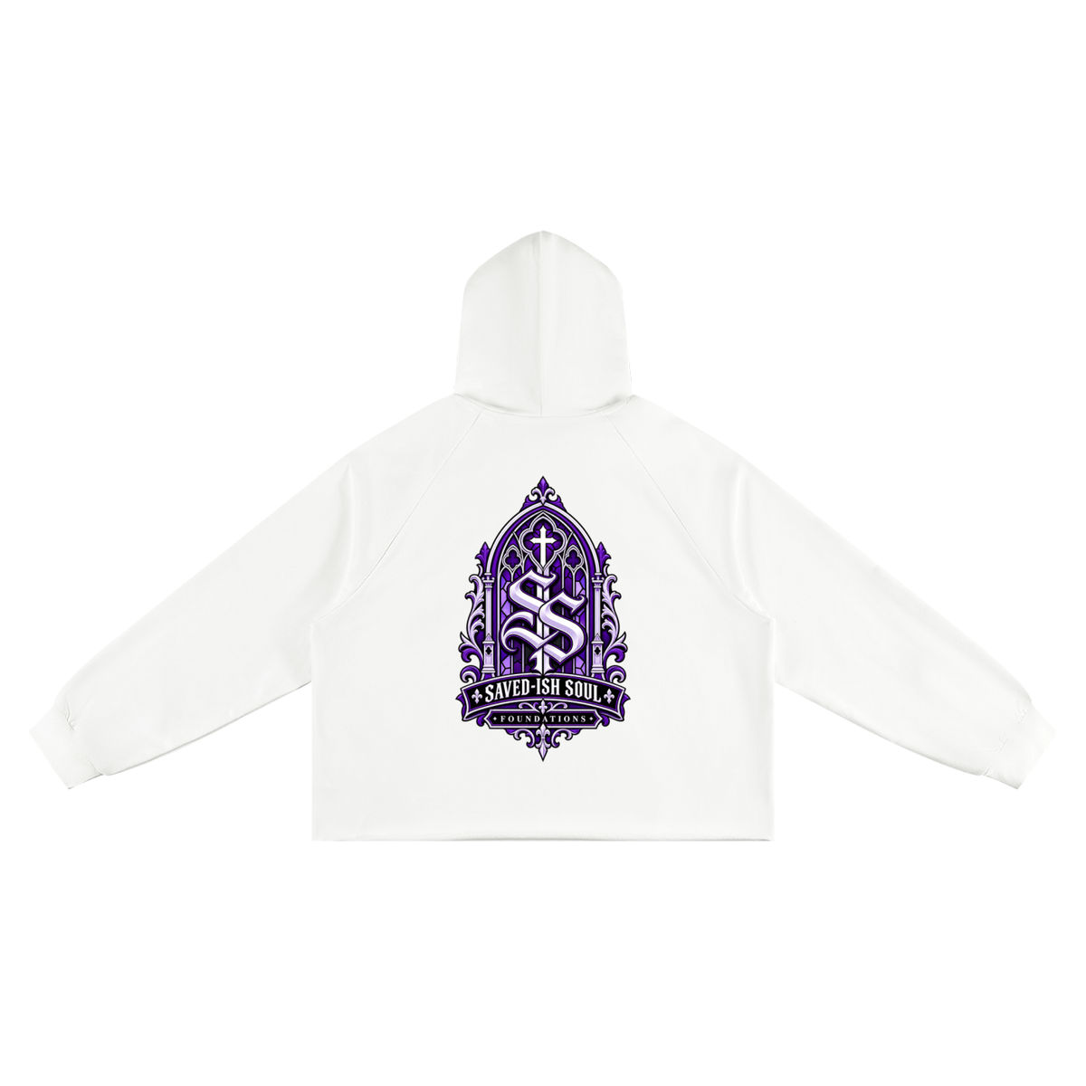 Saved-ish Soul "Foundations" Boxy Hoodie