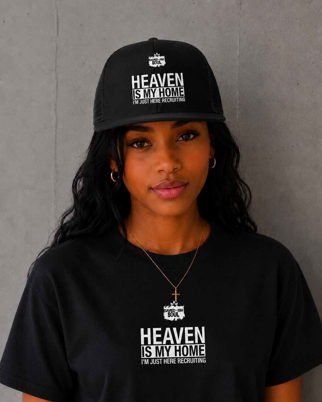 Saved-ish Soul "Heaven is My Home" Classic Trucker Cap