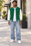 Saved-ish Soul "Chosen By God" Two-Tone Fleeced Varsity Jacket