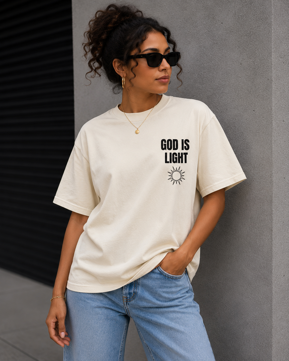 Saved-ish Soul "God Is Light" T-Shirt