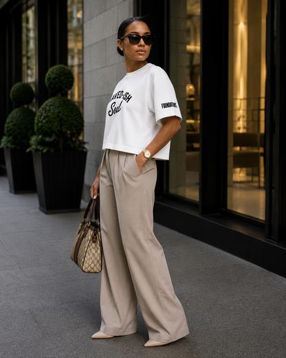 Saved-ish Soul “FOUNDATIONS.” Boxy Tee