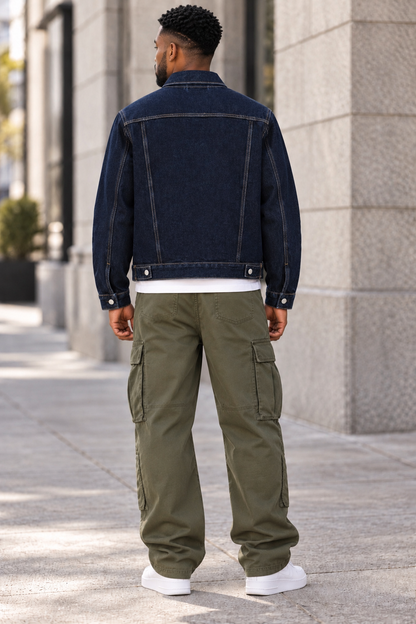 Saved-ish Soul Vintage Wash Denim Jacket