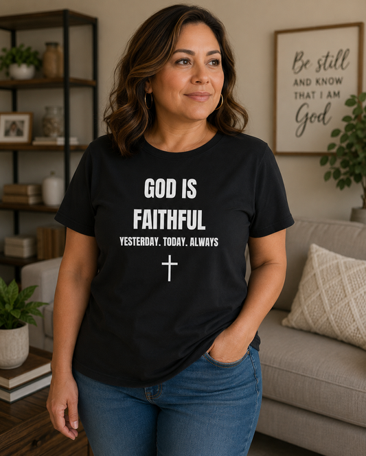 Saved-ish Soul "God Is Faithful" T-Shirt