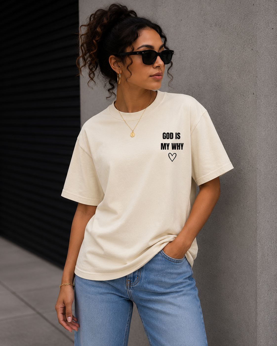 Saved-ish Soul "God Is My Why" T-Shirt