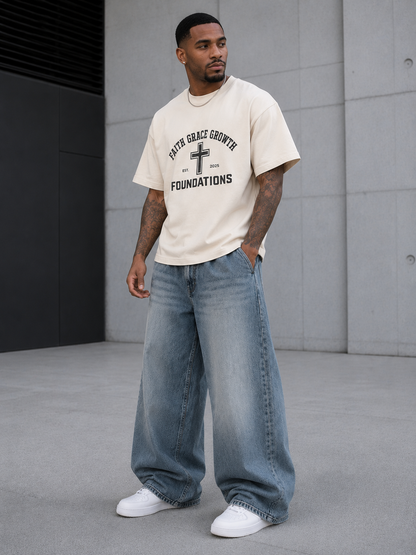 Saved-ish Soul "FOUNDATIONS" Boxy Tee