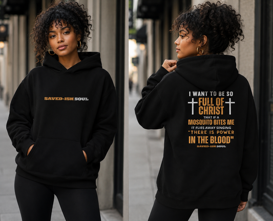 Saved-ish Soul "Full of Christ" Oversized Hoodie