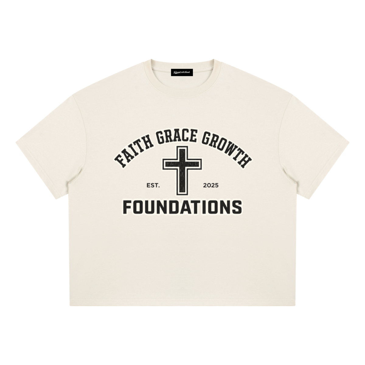 Saved-ish Soul "Faith, Grace, Growth" Boxy T-Shirt