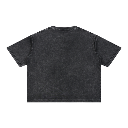 Saved-ish Soul "Philippians 4:13" Mineral Wash Boxy T-Shirt