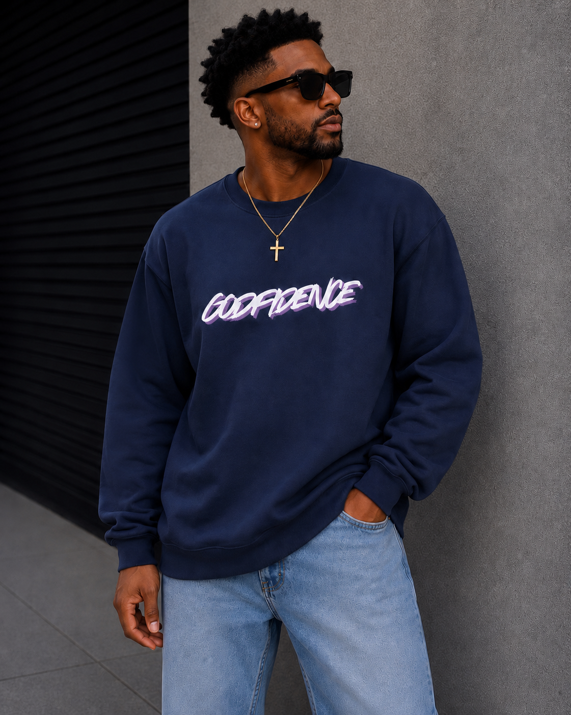 Saved-ish Soul "Godfidence" Sweatshirt