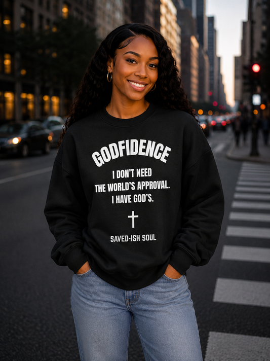 Saved-ish Soul “Godfidence” Sweatshirt