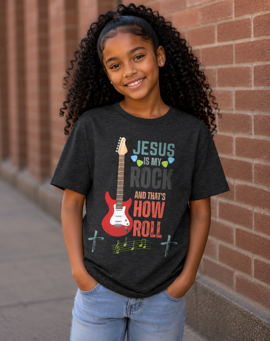 Saved-ish Soul "Jesus Is My Rock" Youth T-Shirt