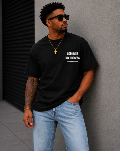 Saved-ish Soul "God Over My Process" T-Shirt