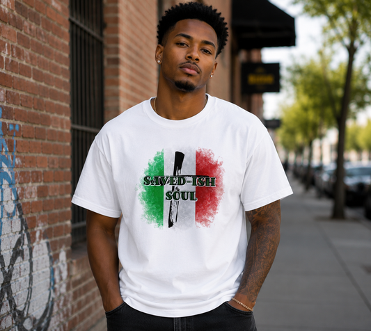 Saved-ish Soul "Cross" T-Shirt