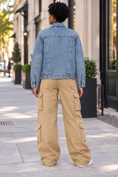 Saved-ish Soul Vintage Wash Denim Jacket