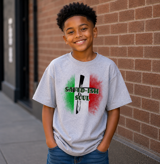 Saved-ish Soul "Cross" Youth T-Shirt