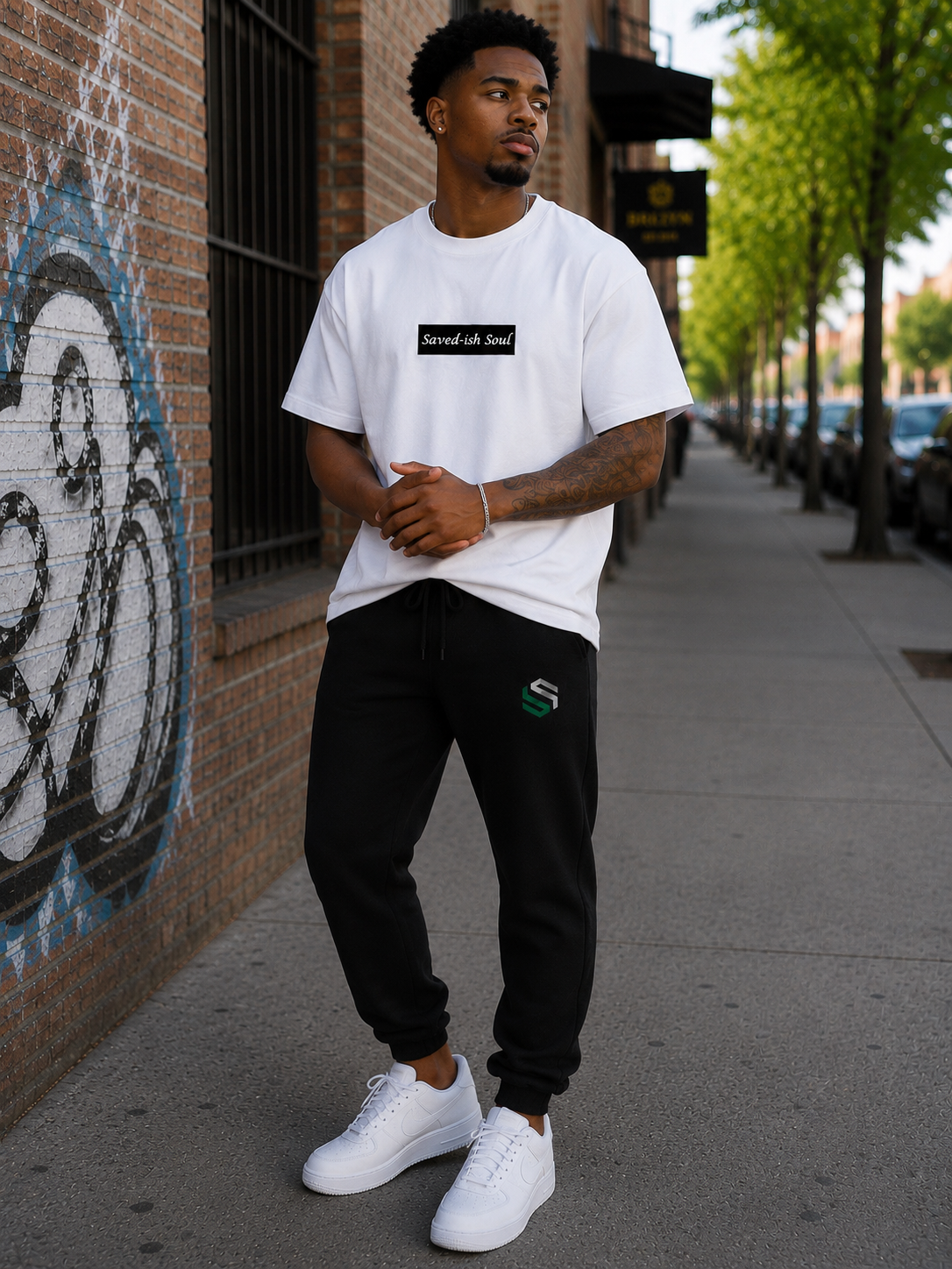 Saved-ish Soul "Logo" Fleece Sweatpants