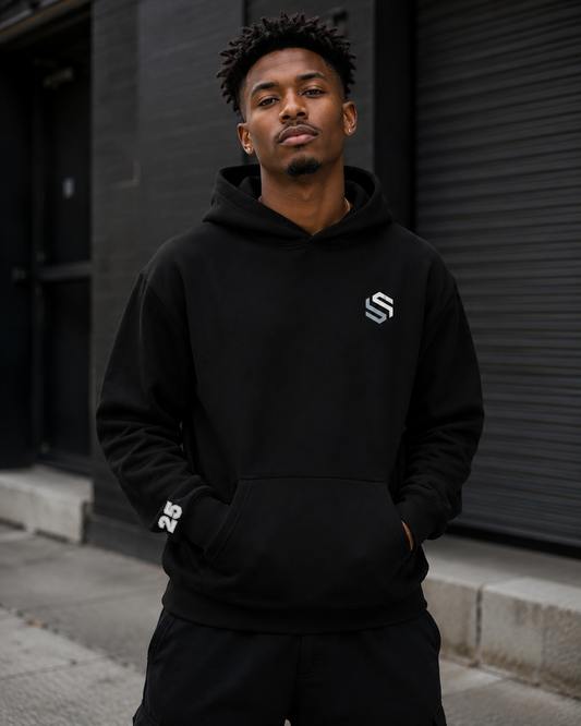 Saved-ish Soul "Logo" Embroidered Oversized Hoodie