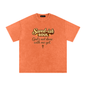 Saved-ish Soul "God's Not Done With Me Yet" Washed Oversized T-Shirt