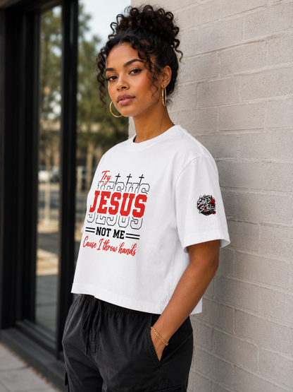 Saved-ish Soul “Try Jesus” Heavyweight Boxy Tee