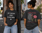Saved-ish Soul "Not Trusting Jesus Is Crazy Work" T-Shirt