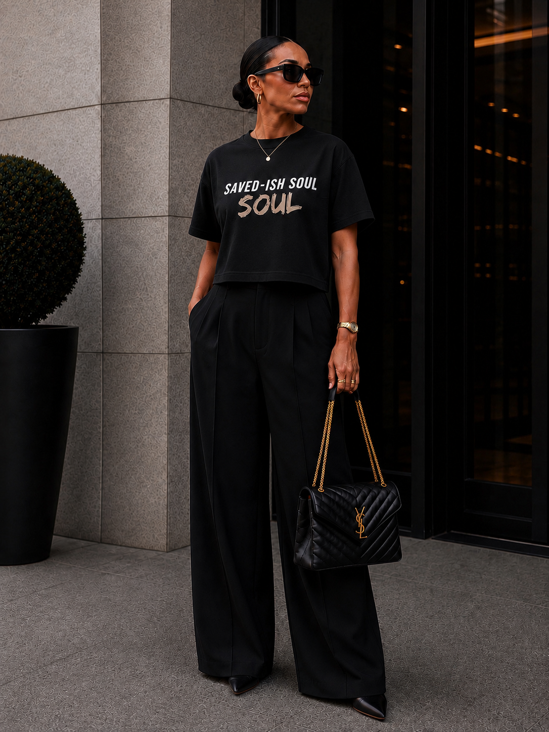 Saved-ish Soul Boxy tee