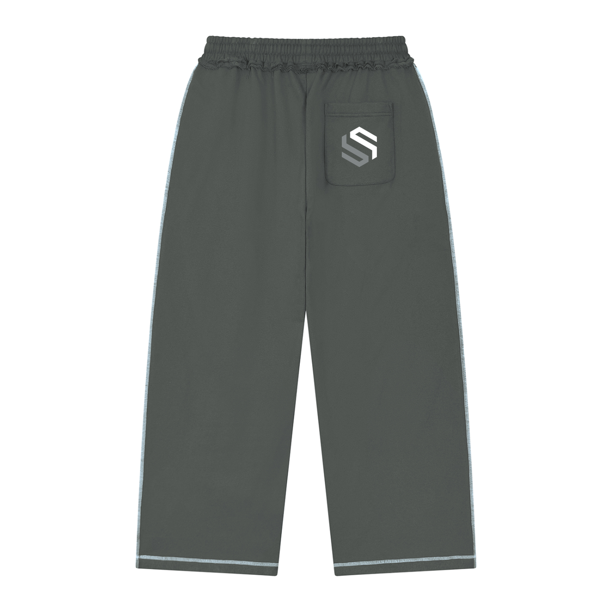 Saved-ish Soul Raw Edge Topstitch Sweatpants