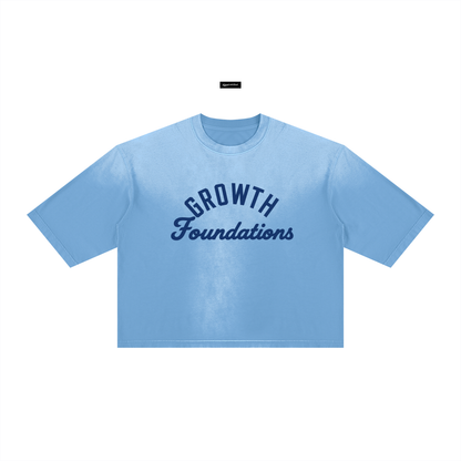 Saved-ish Soul "Growth Foundations" Boxy T-Shirt