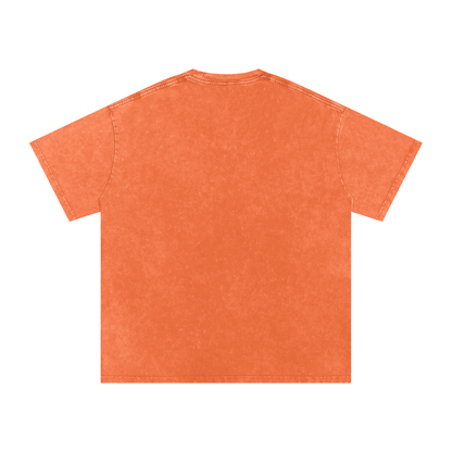 Saved-ish Soul "God's Not Done With Me Yet" Washed Oversized T-Shirt